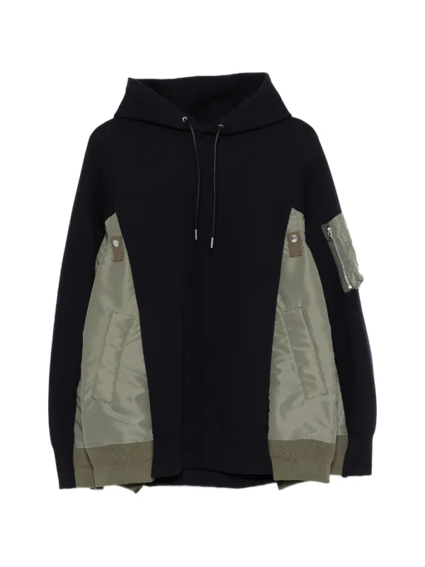 Sacai ジップポケット パーカー | ブルー | FARFETCH JP