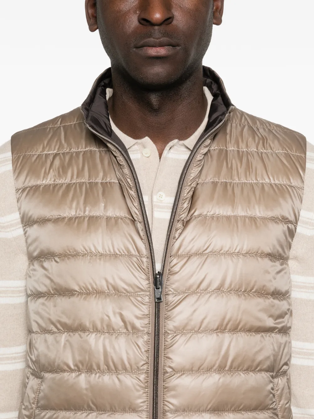 Herno Omkeerbaar gilet Beige