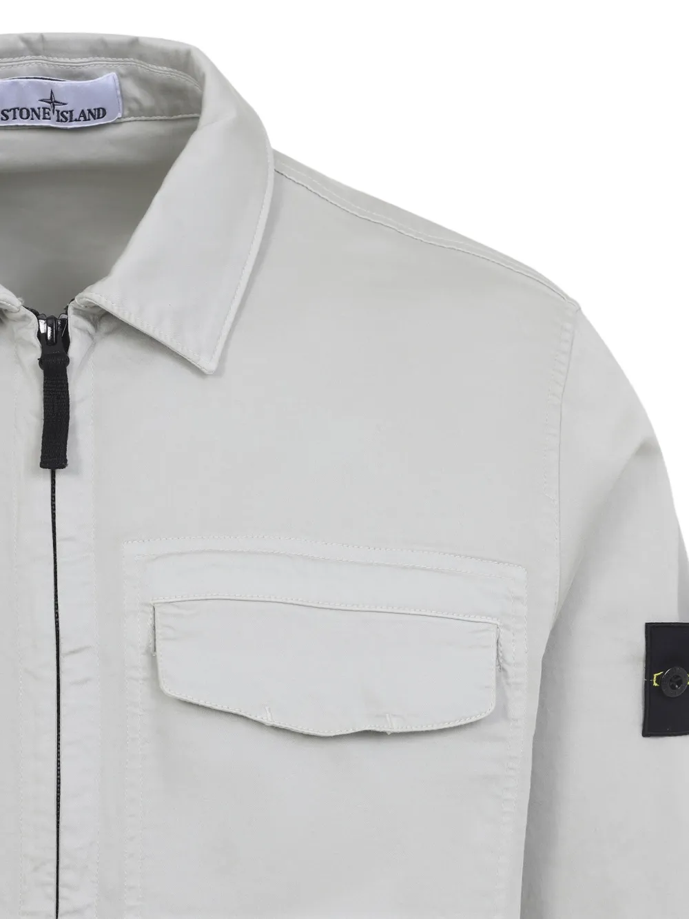  Stone Island Pocket Zip Jacket - Neutrals 