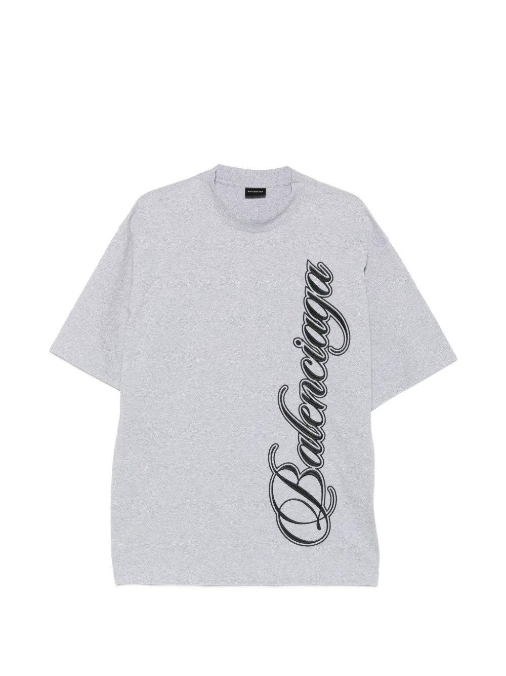 Balenciaga T-Shirt mit Logo - Grau