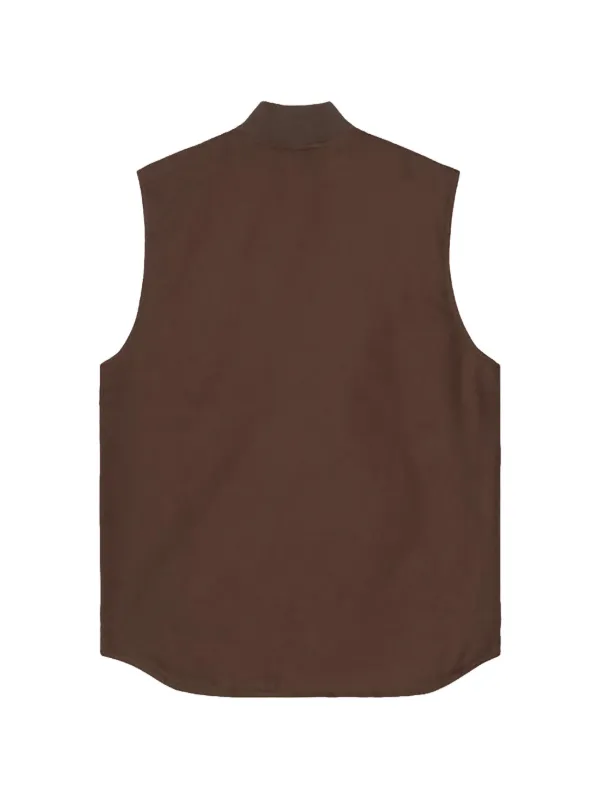 Carhartt WIP Zip Classic Vest | Brown | FARFETCH