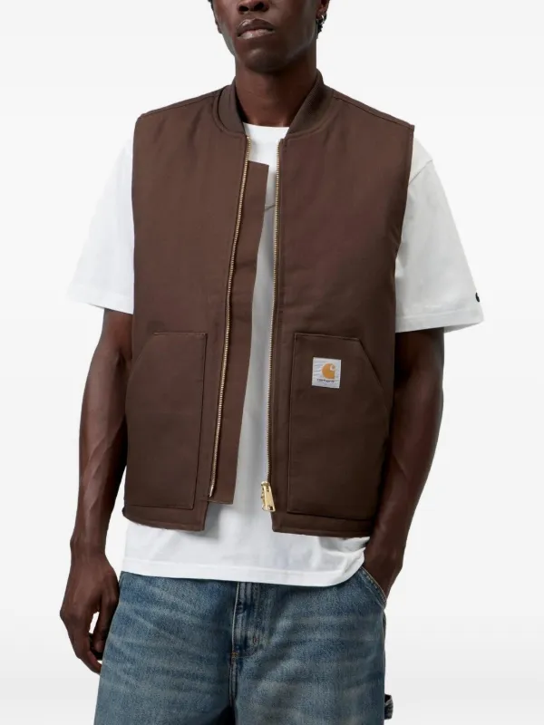 s*e様 Carhartt WTAPS ブラウンベスト S Carhartt WIP Winter Vest | Brown | FARFETCH