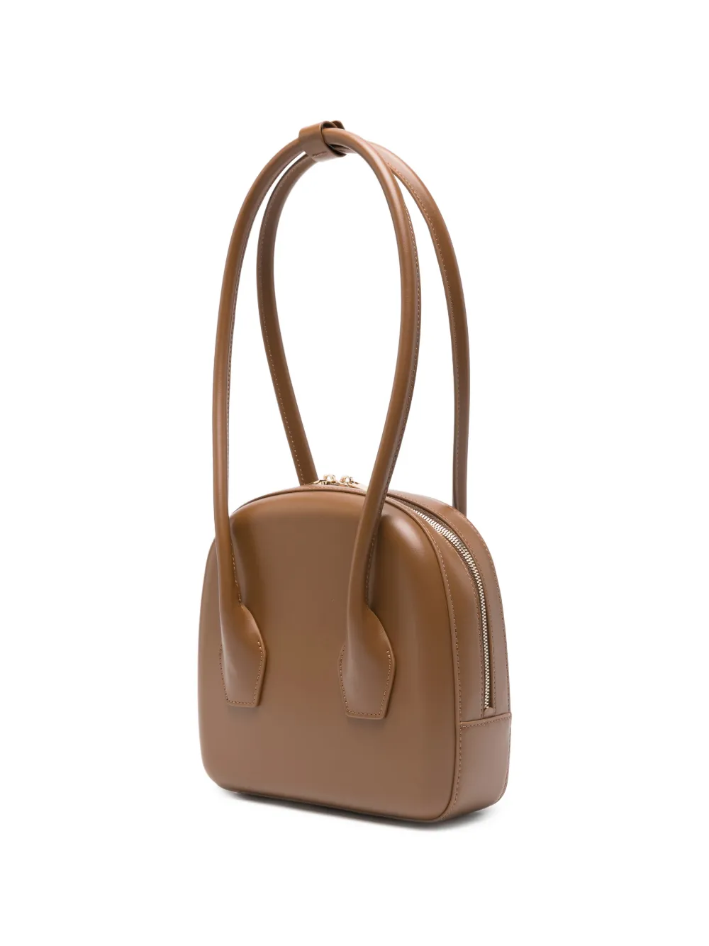  Salce Rounded Shoulder Bag - Brown 