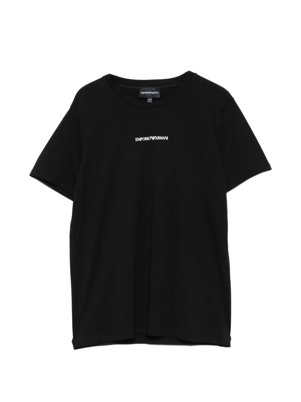 Emporio Armani Kids logo T-shirt - Nero