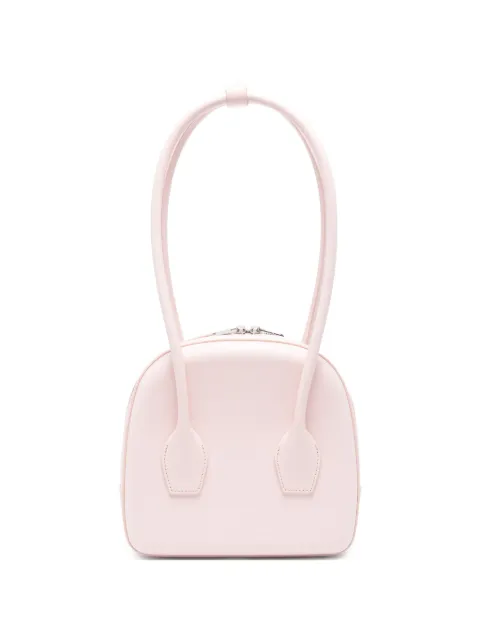 SALCE leather rounded shoulder bag