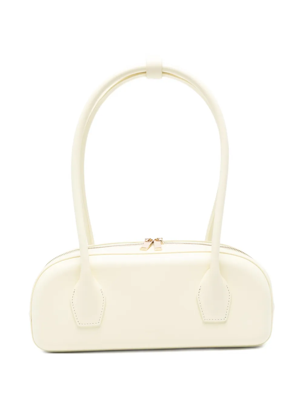 SALCE Bianca top-zip shoulder bag - Giallo