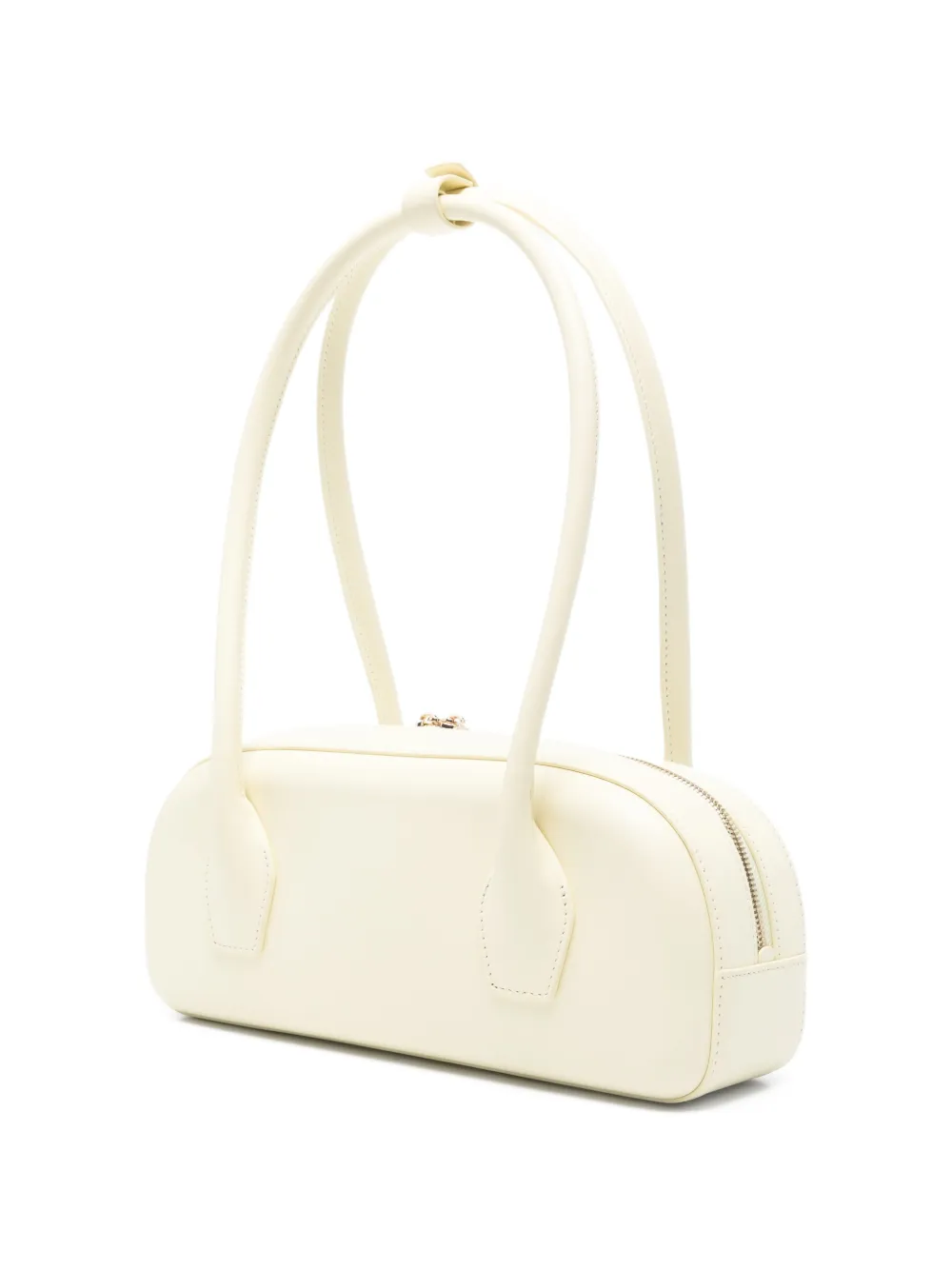  Salce Bianca Top-zip Shoulder Bag - Yellow 