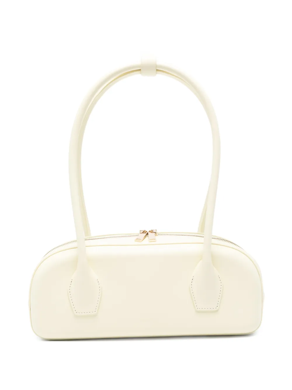 SALCE Bianca top-zip shoulder bag - Giallo