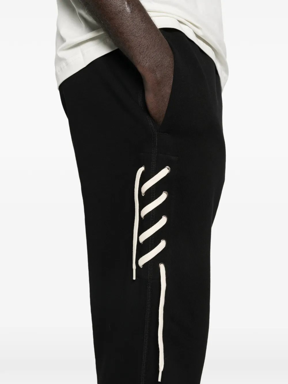 Lace-Detail Track Pants