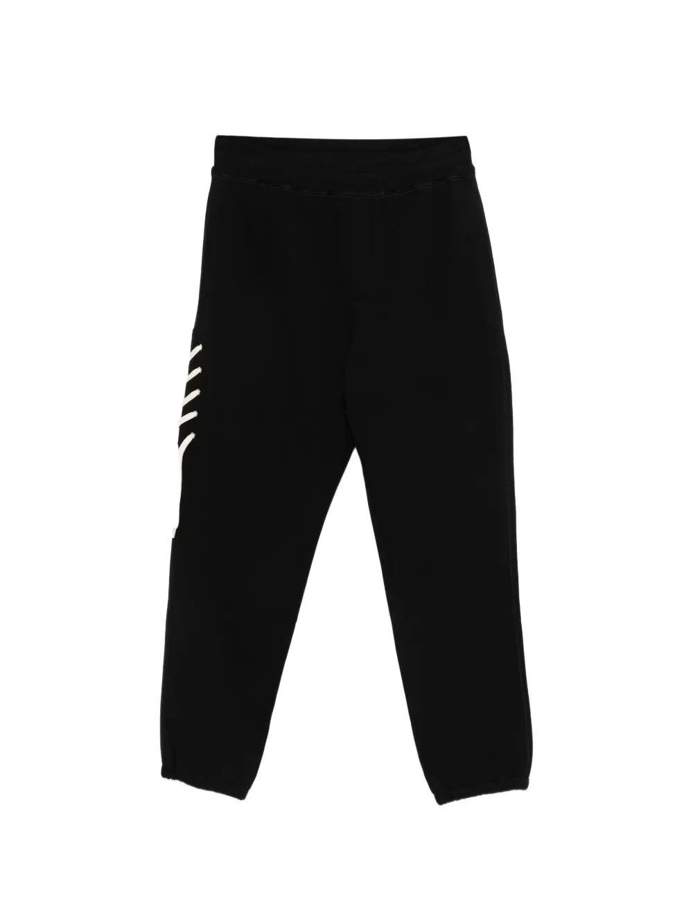 Craig Green lace-detail track pants - Nero