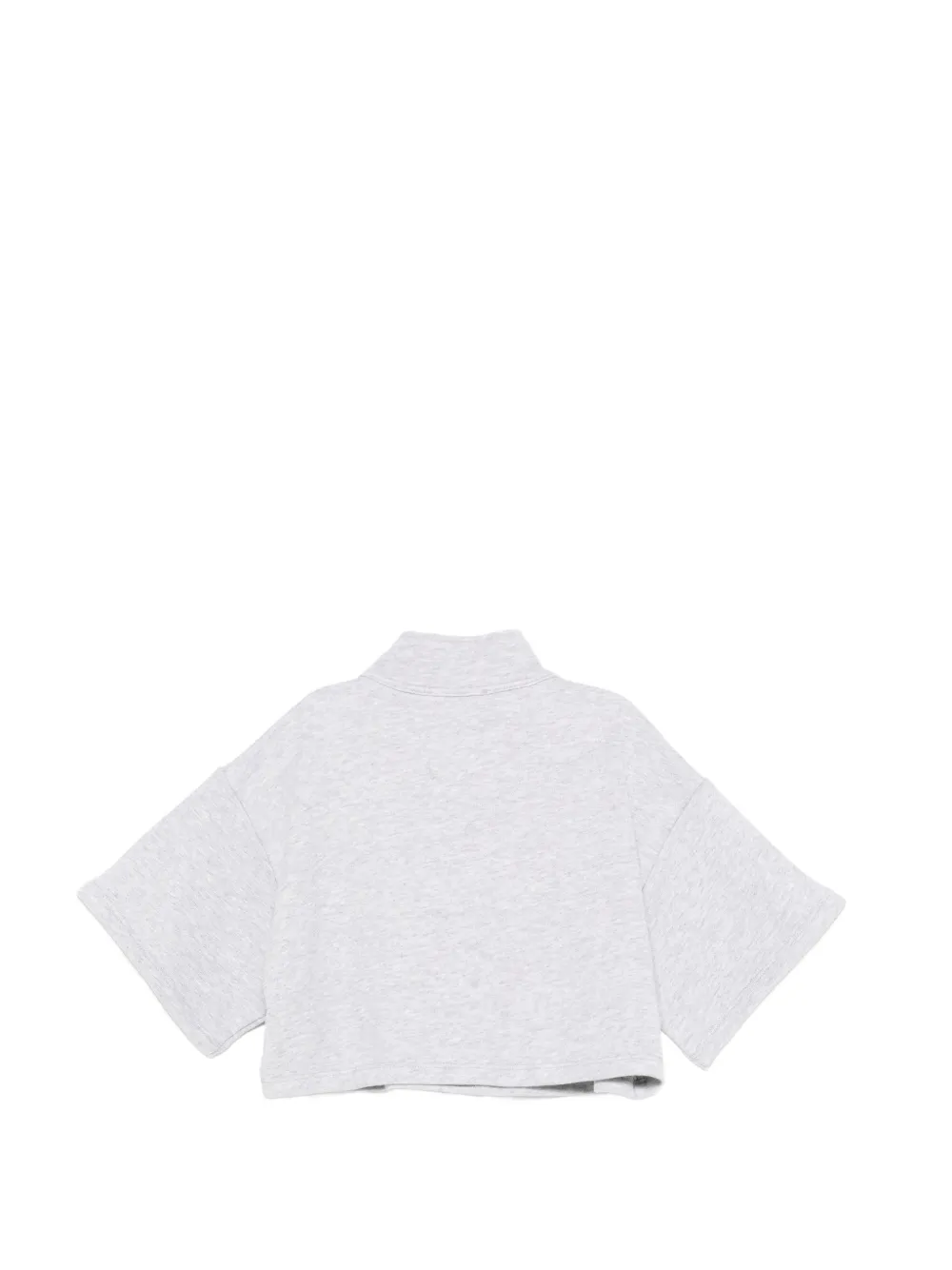 Stella McCartney Kids Sweater met opstaande hals en rits Grijs