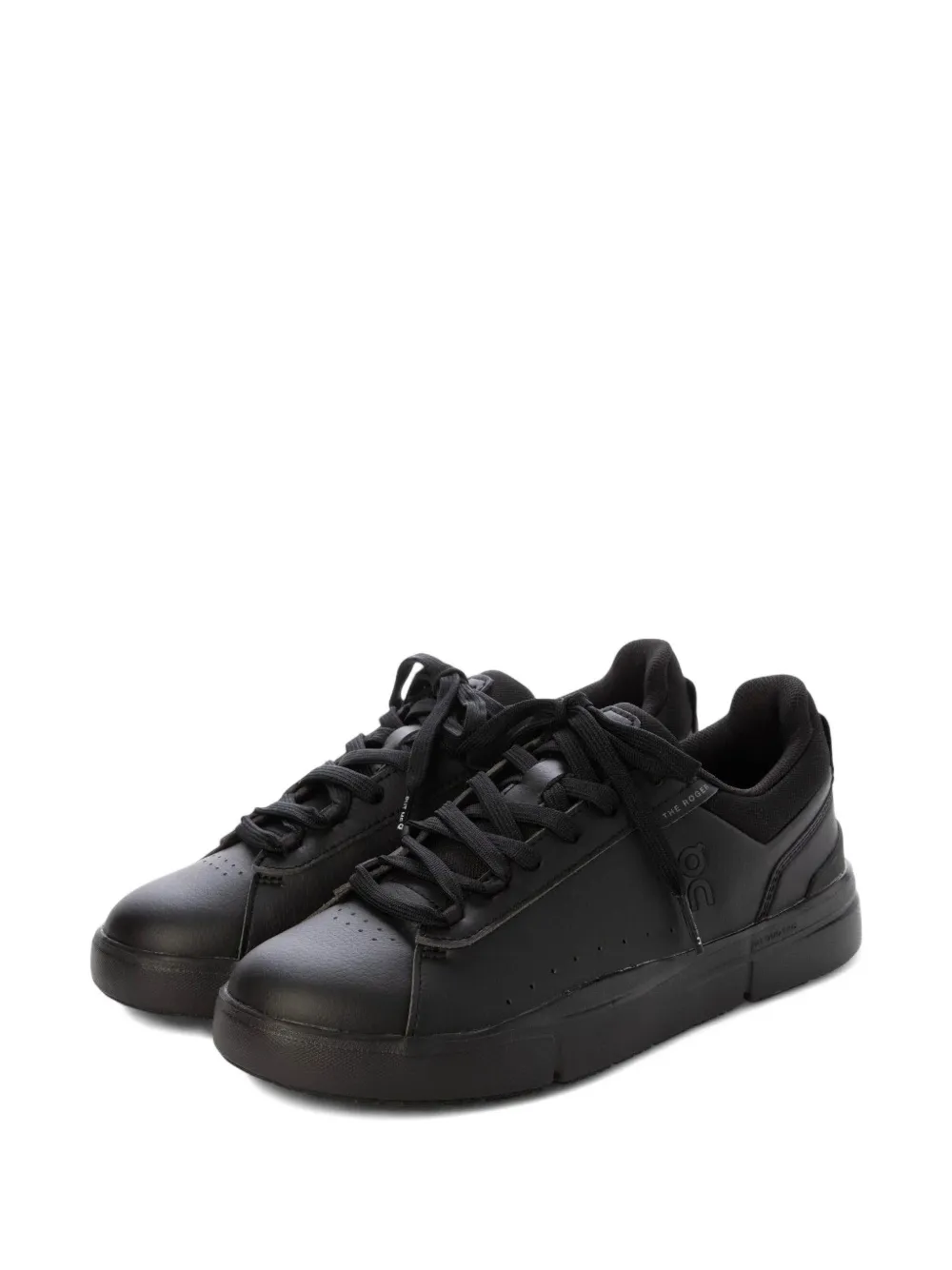 On The Roger Advantage "Black" sneakers Zwart