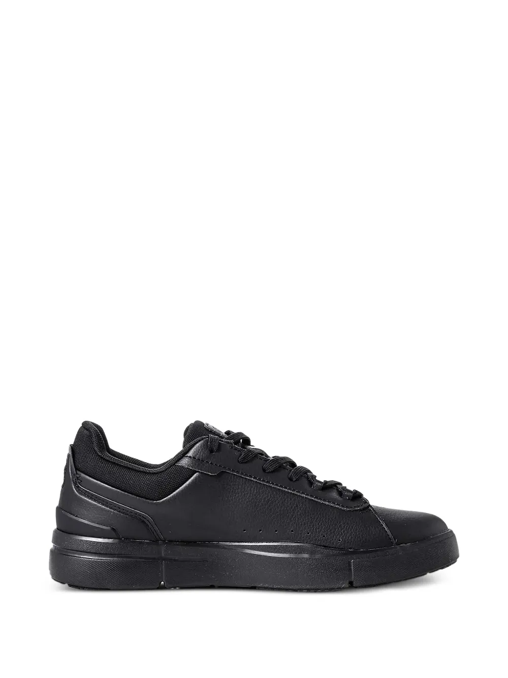 On The Roger Advantage "Black" sneakers Zwart