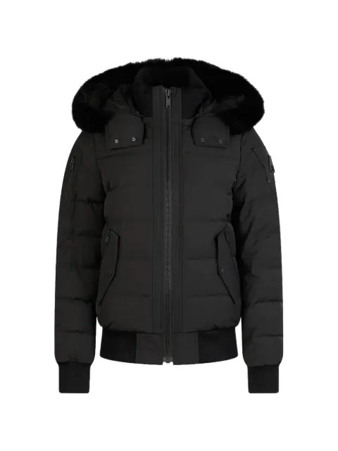 Moose Knuckles shearling-trim padded jacket