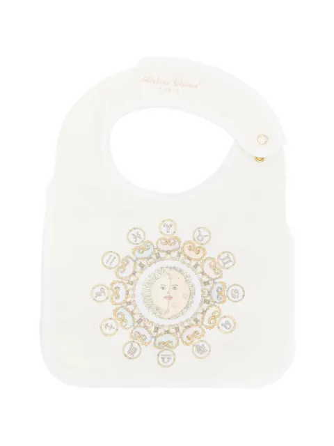 Atelier Choux bavoir à imprimé zodiaque