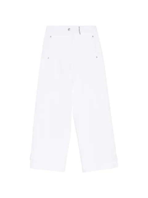 PANICALE button detail jeans