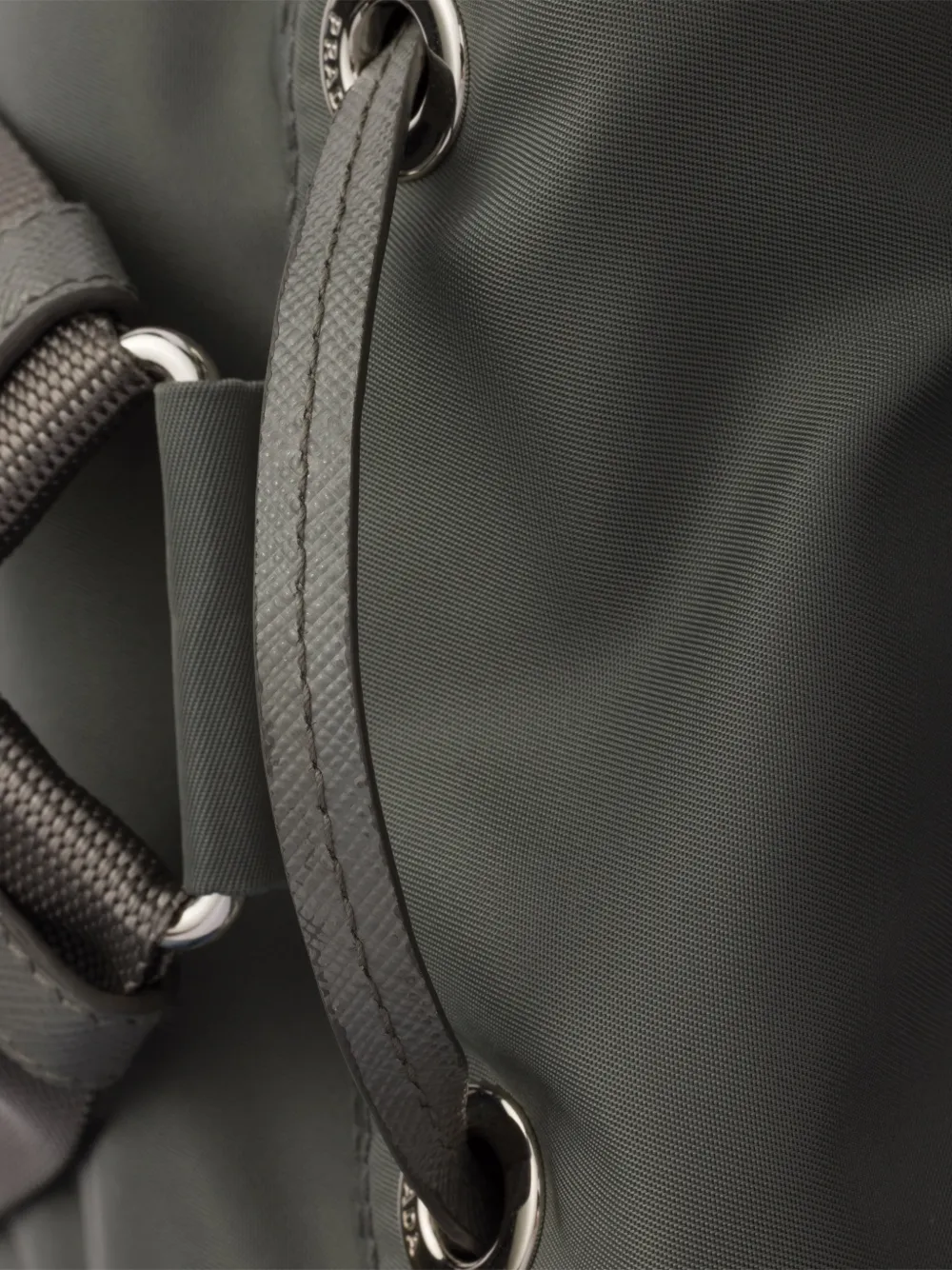 Prada Small Re-Nylon Backpack | Grey | FARFETCH SG