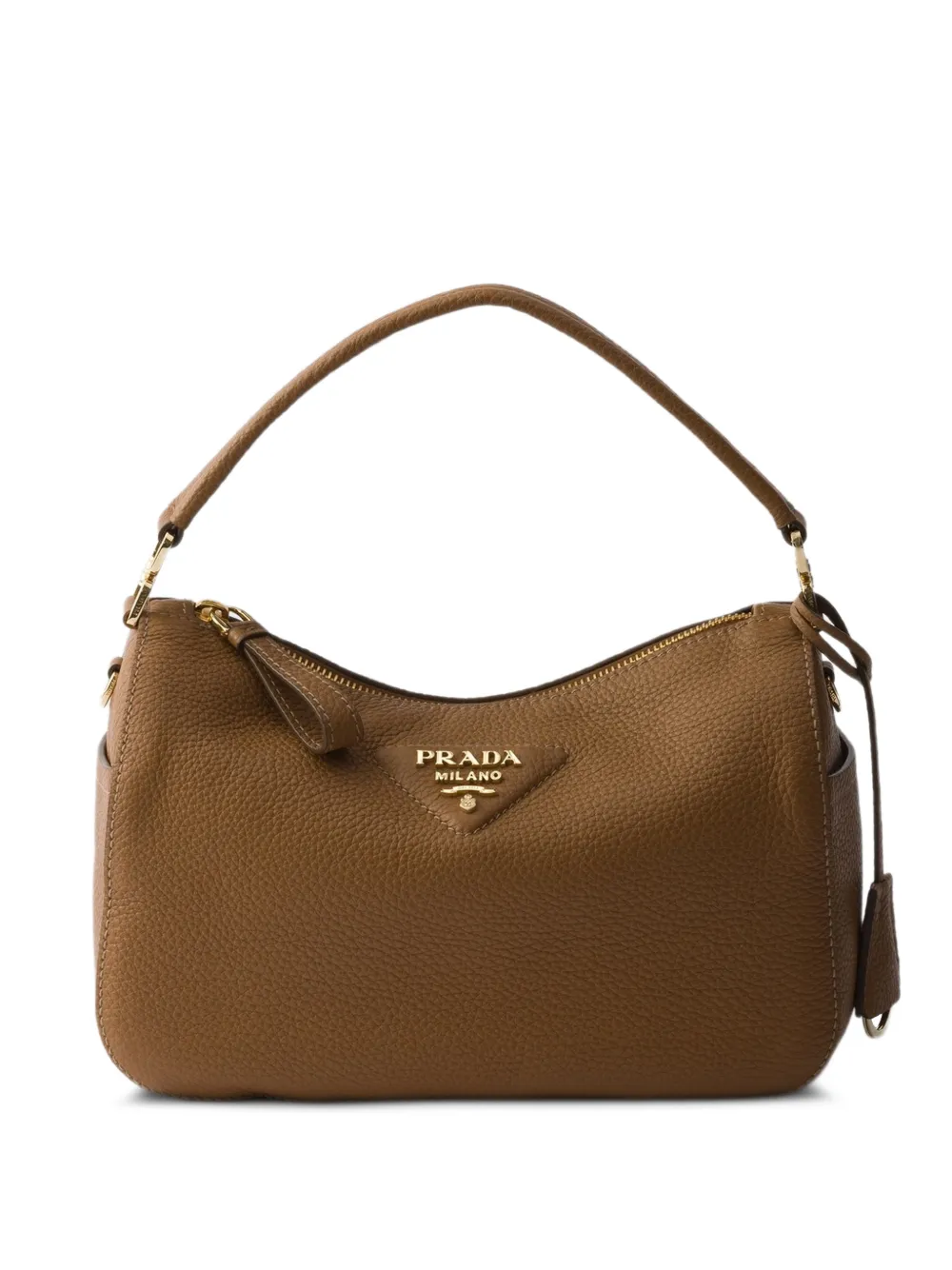 Prada leather shoulder bag - Marrone
