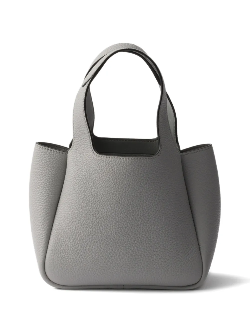 Prada leather tote bag - Grijs