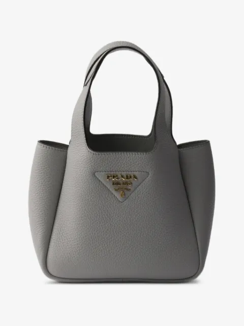 Prada mini leather tote bag