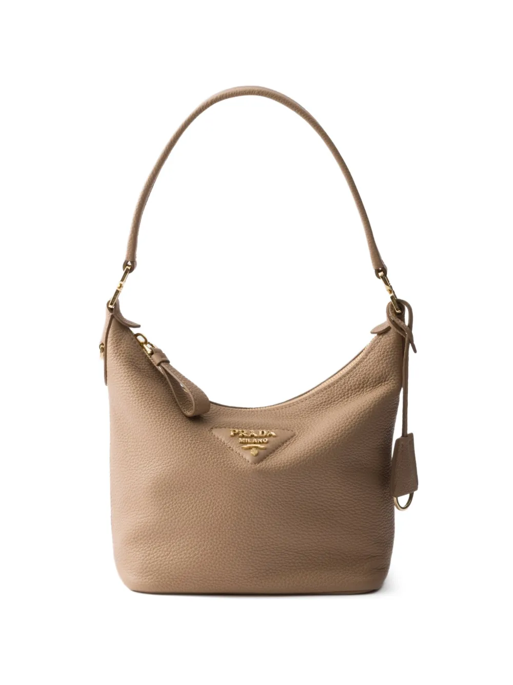 Prada leather shoulder bag - Toni neutri