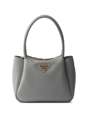 PRADA グレー レザー ビジネスバッグ 中古・古着通販】PRADA (プラダ) ガレリア サフィアーノ ルクス レザー