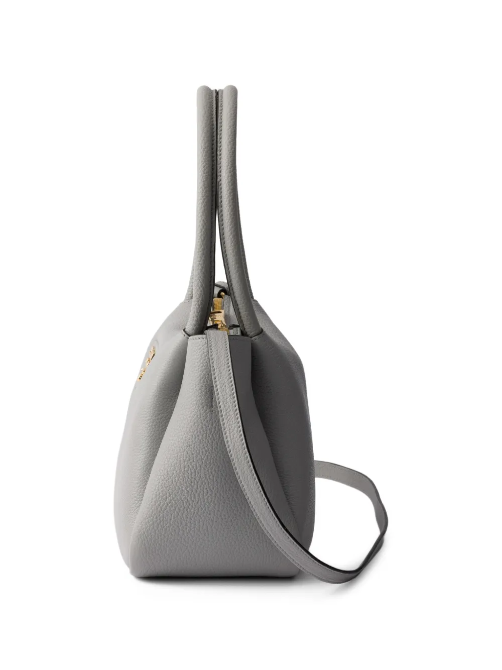 Prada Liaison kleine leren handtas Grijs