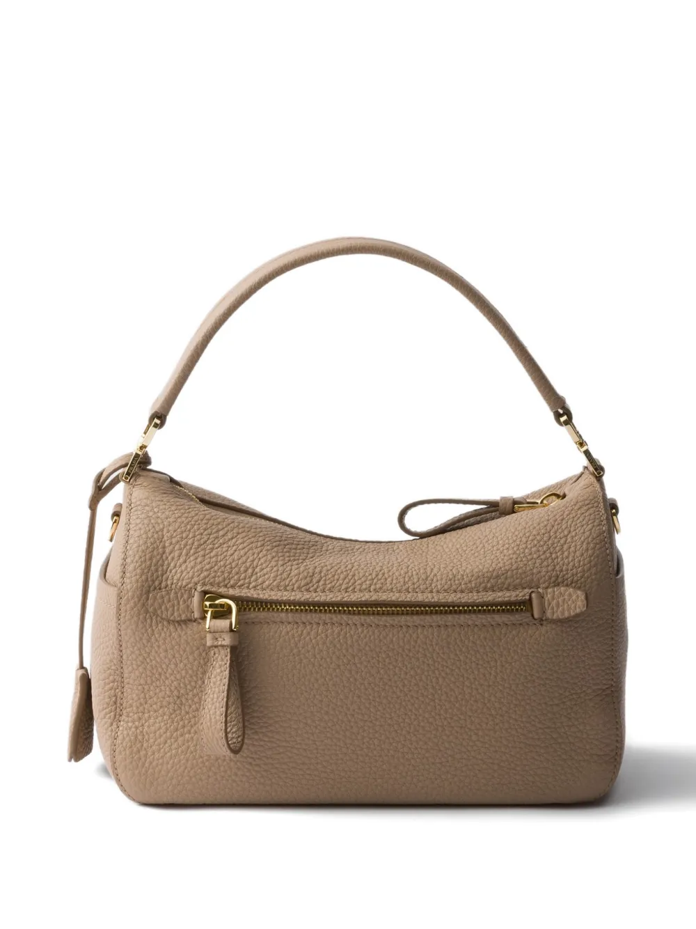 Prada leather shoulder bag - Beige