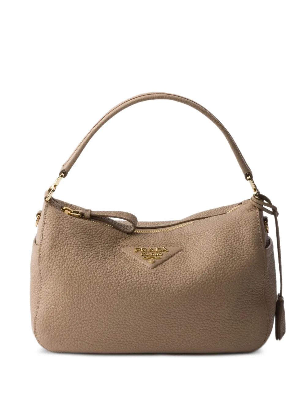 Prada leather shoulder bag - Toni neutri