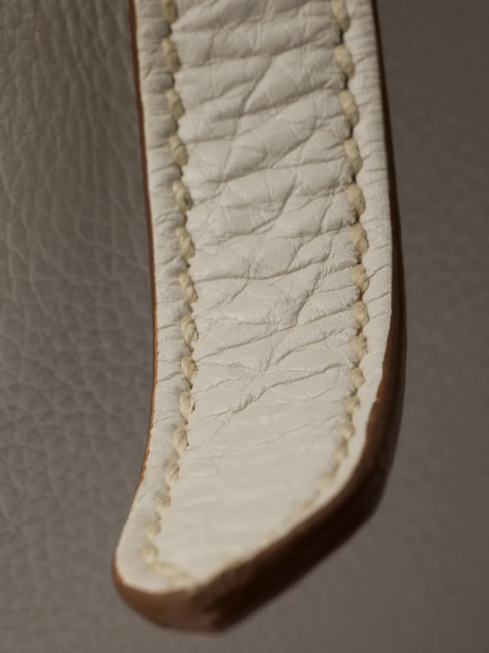Prada Bonnie medium antiek leren shopper Beige