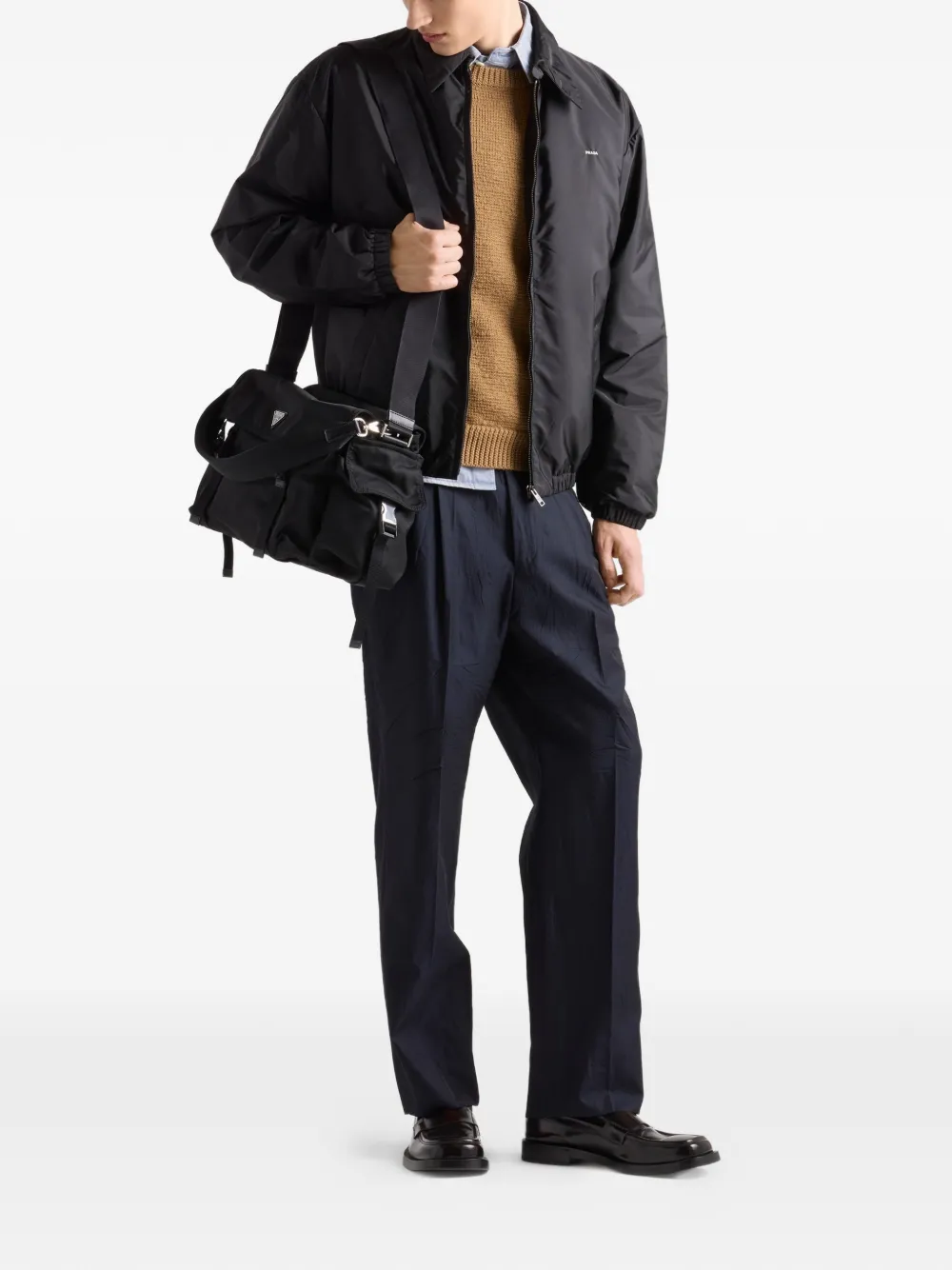 Prada chest-pockets shirt - Blauw