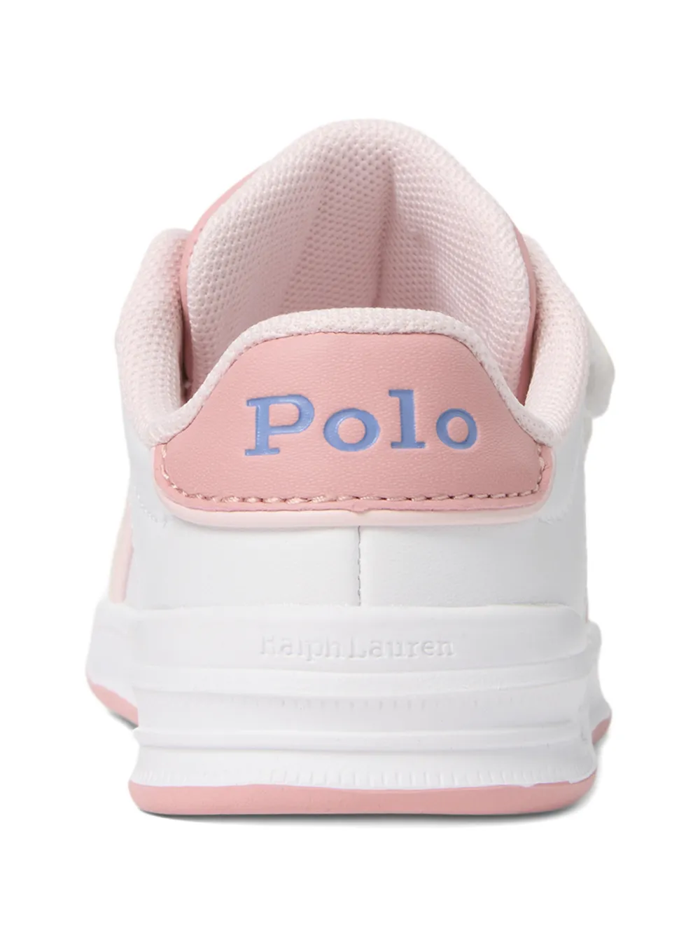 POLO RALPH LAUREN KIDS Heritage Court III EZ sneakers met bandje Wit