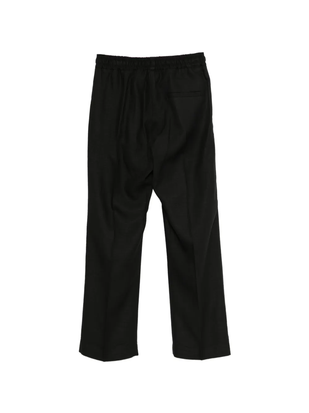 Paolo Pecora Kids Broek met trekkoord Zwart