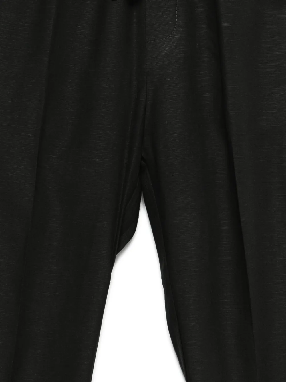 Paolo Pecora Kids Broek met trekkoord Zwart
