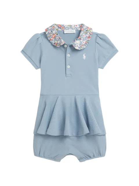 POLO RALPH LAUREN KIDS Kurzer Strampler mit Schößchen