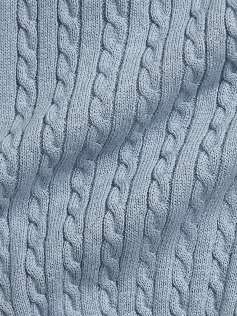 Cable-Knit Polo Shorts Set