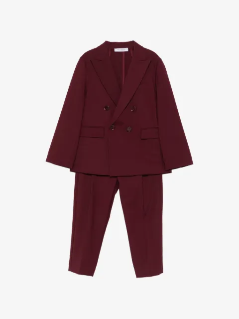 Paolo Pecora Kids double-breasted suit