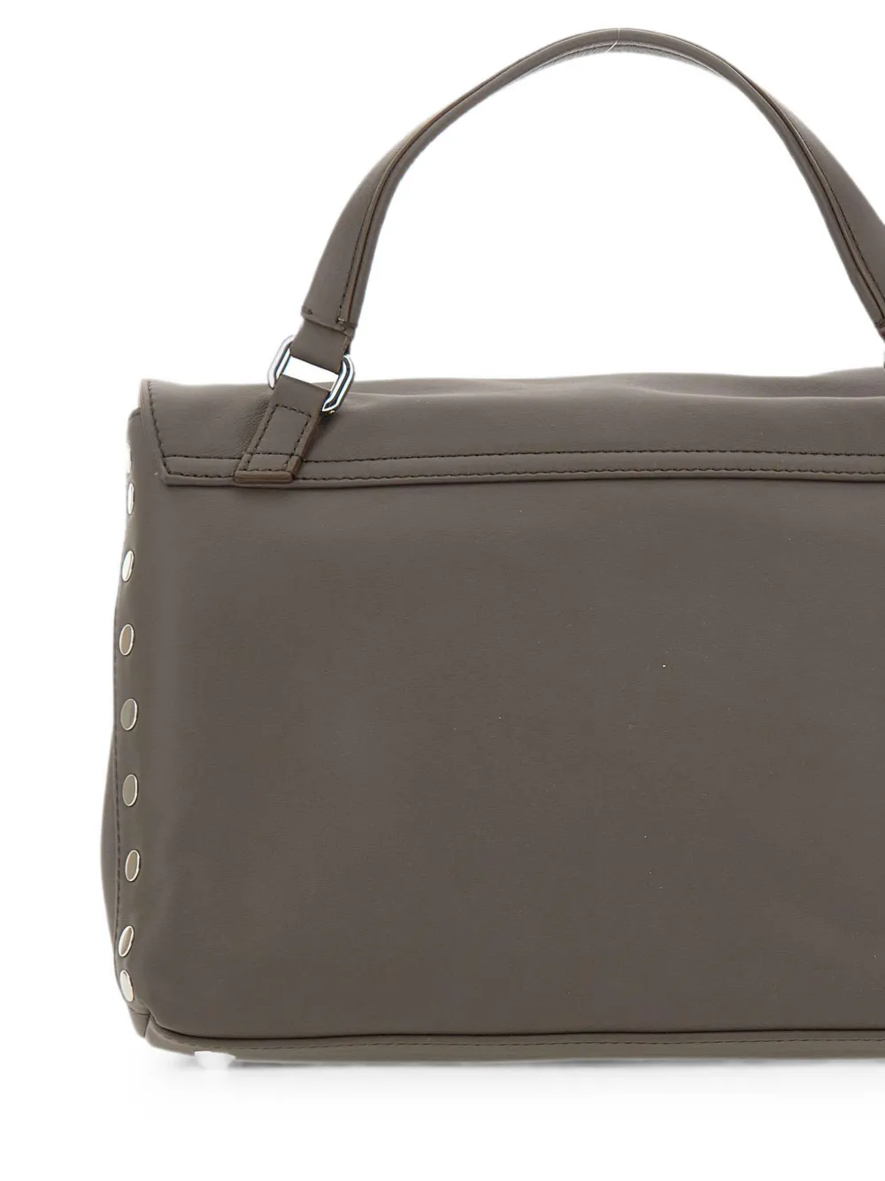 Zanellato Kleine Postina handtas met studs Bruin