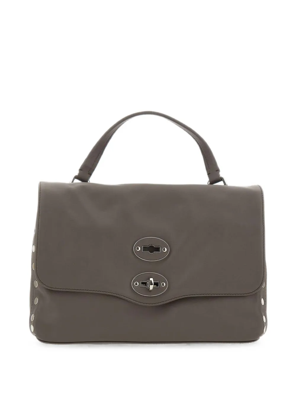 Zanellato small Postina Saeta studded handbag
