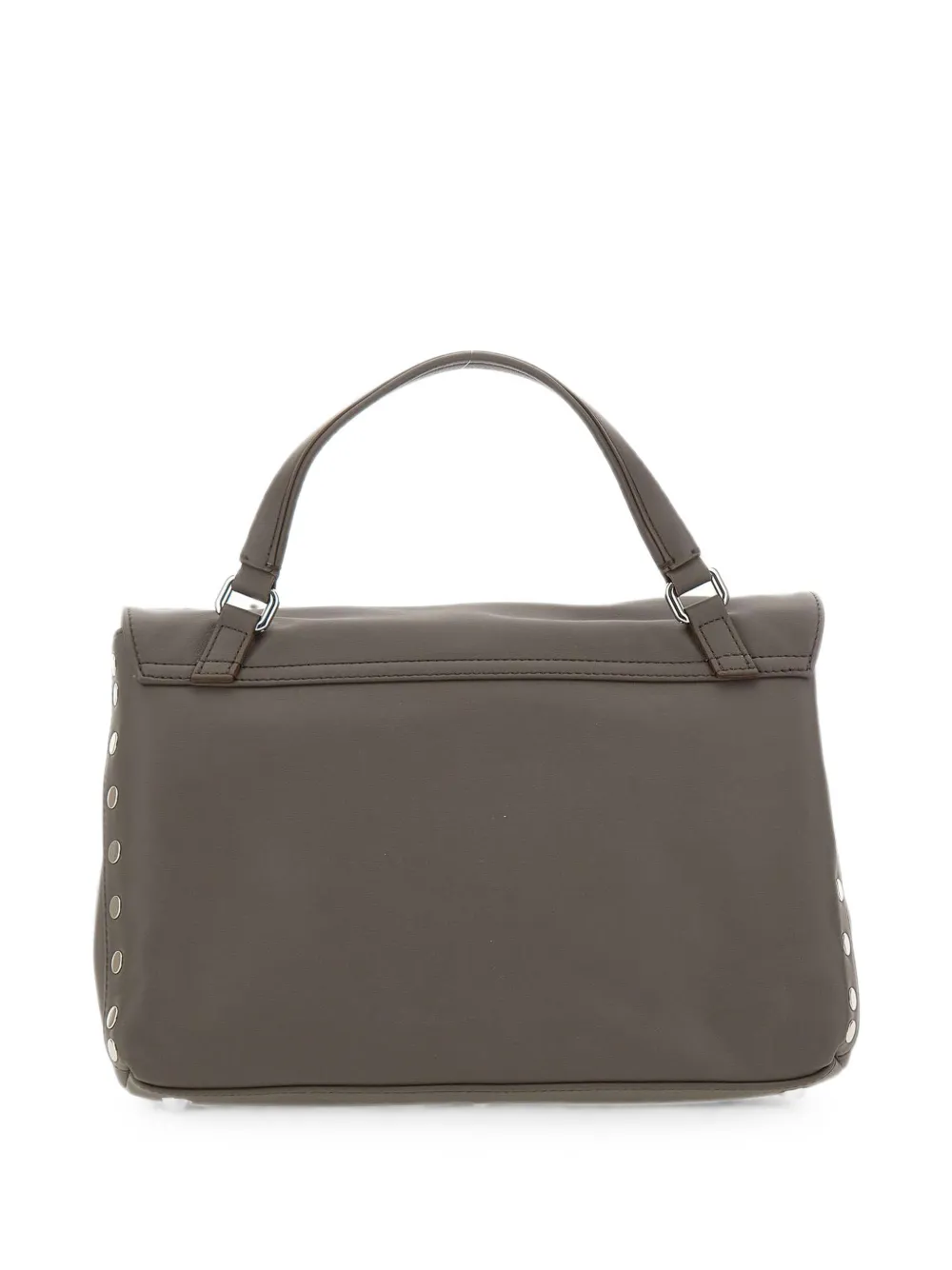 Zanellato Kleine Postina handtas met studs Bruin