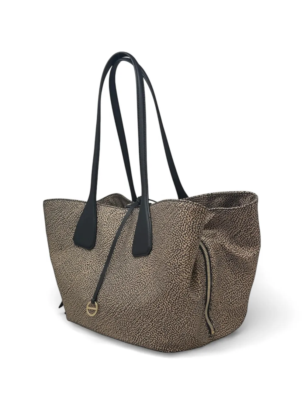  Borbonese Double-handle Shoulder Bag - Neutrals 