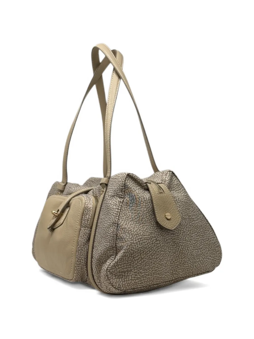  Borbonese Printed Shoulder Bag - Neutrals 