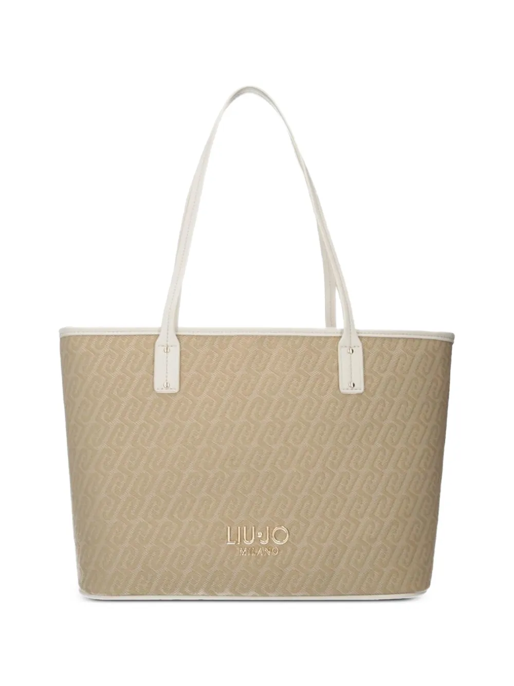 LIU JO Borsa con logo - Toni neutri