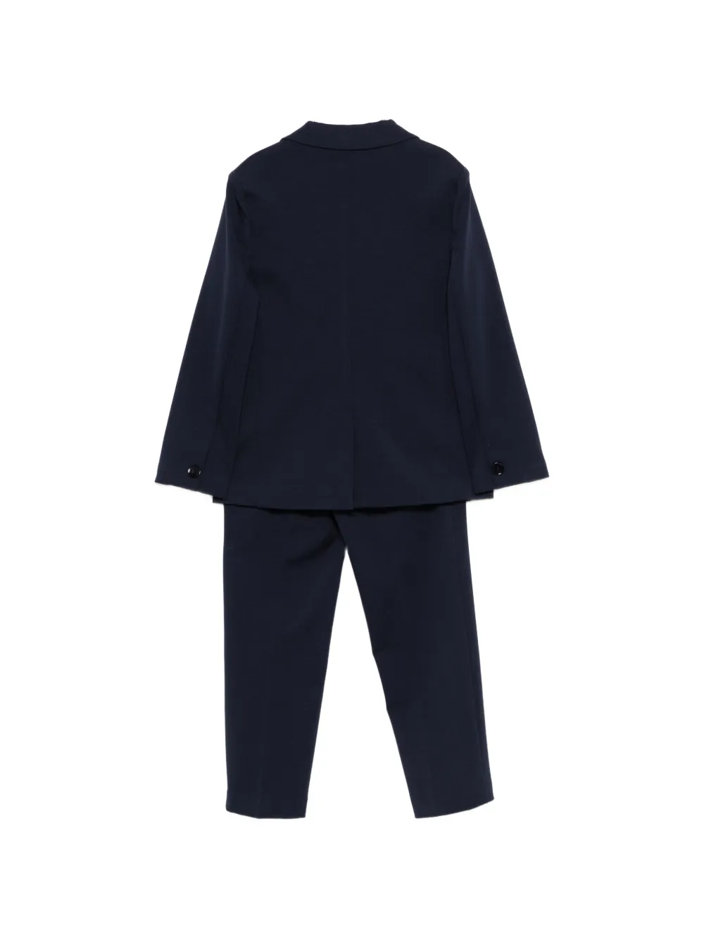  Paolo Pecora Kids Double-breasted Suit - Blue 