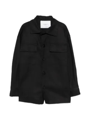 Stone Island Junior ジップ シャツジャケット | ブラック | FARFETCH JP Stone Island Junior ジップ シャツジャケット | ブラック | FARFETCH JP