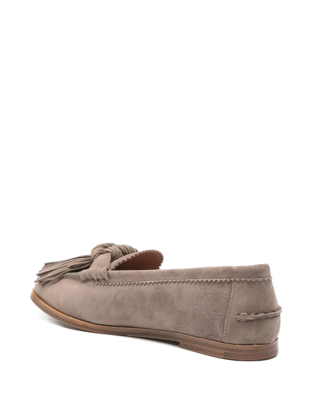Aquazzura Loafers met kwastje Bruin