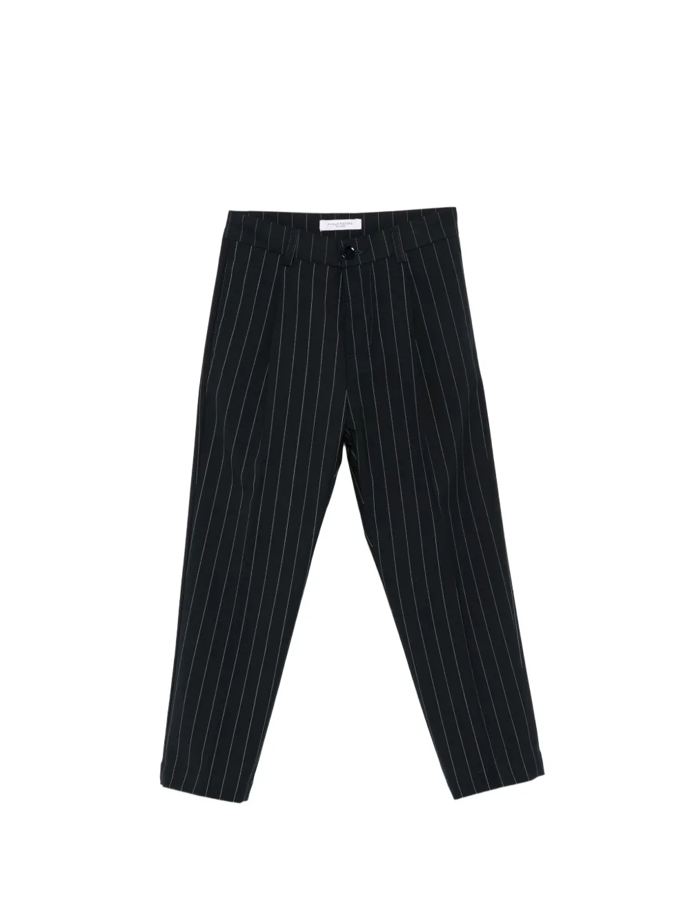 Paolo Pecora Kids Pantaloni gessati - Blu