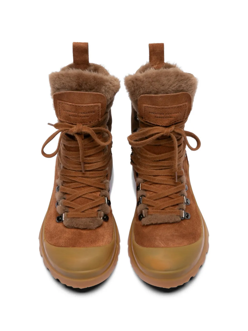 Officine Creative Pallet veterlaarzen Bruin