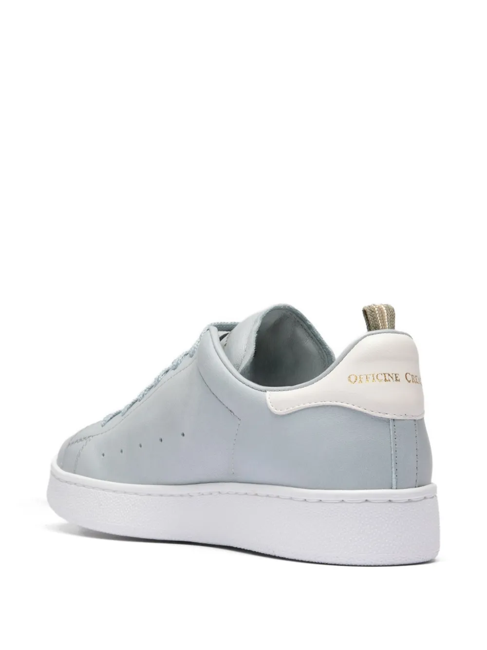 Officine Creative Mower 100 leather sneakers Blauw
