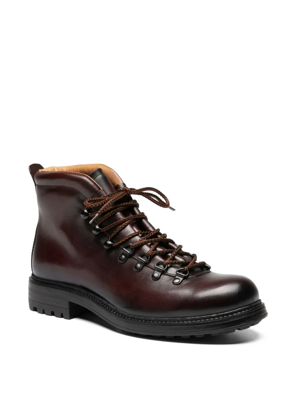 Officine Creative Leren laarzen met veters Rood